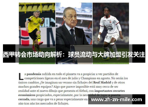 西甲转会市场动向解析：球员流动与大牌加盟引发关注